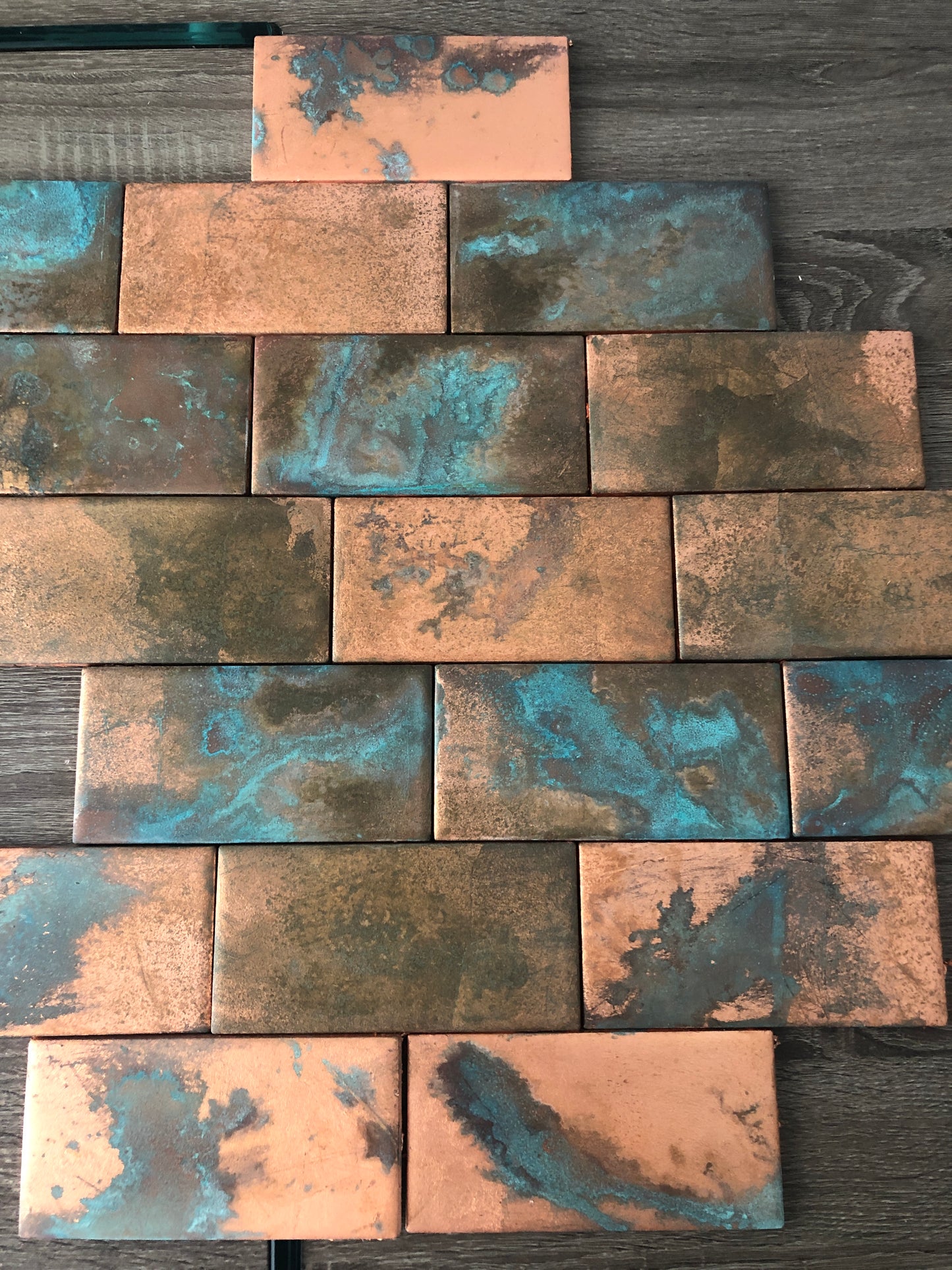 Copper Ceramic Tiles