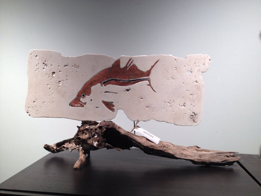 Snook Fragment Sculpture