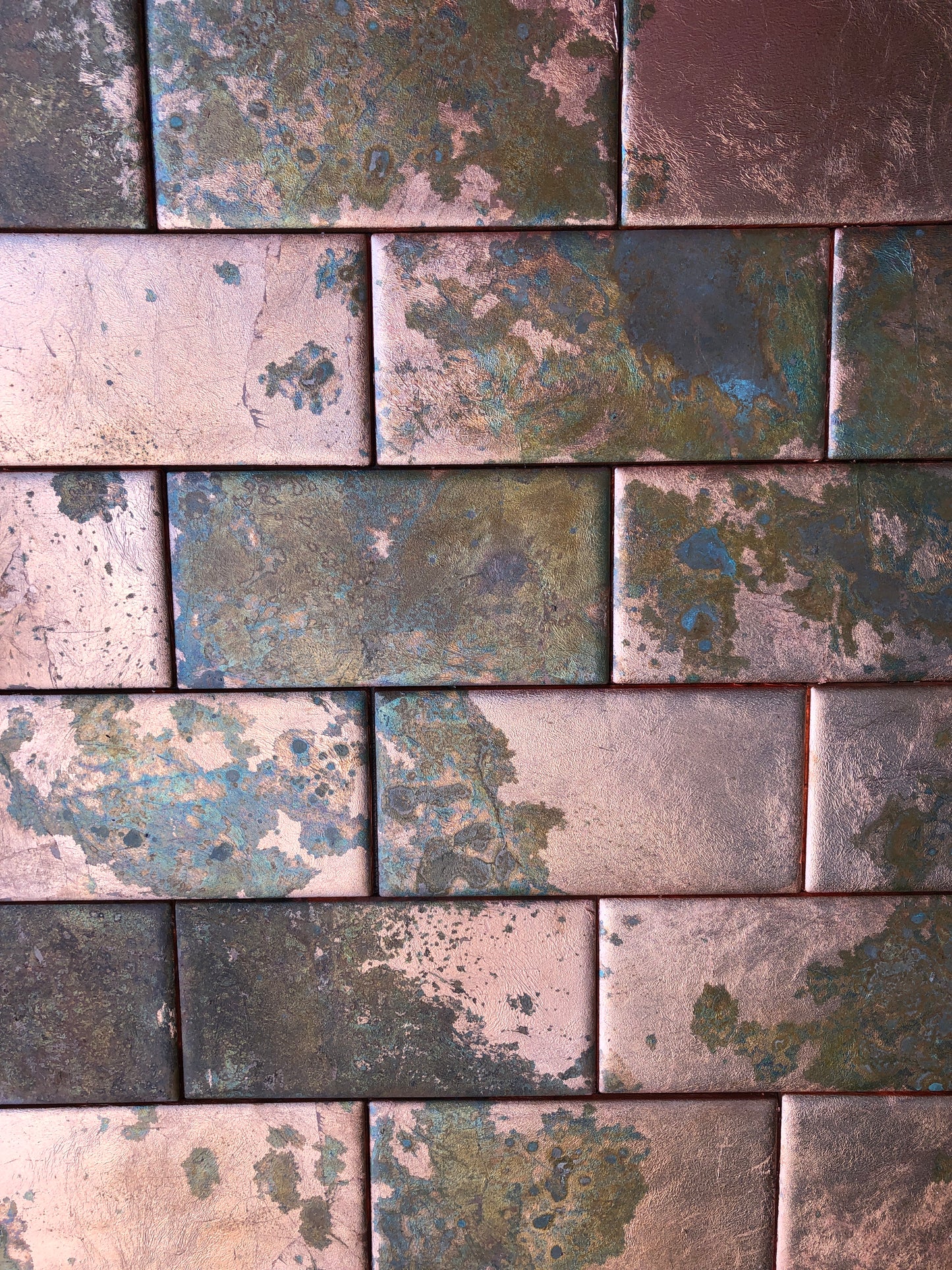 Copper Ceramic Tiles