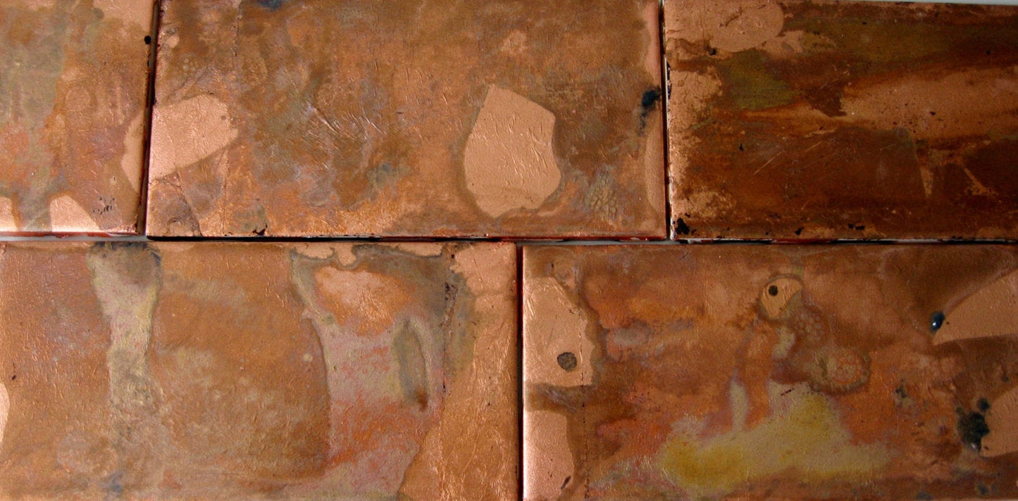 Copper Ceramic Tiles